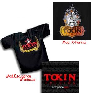 Playera Tokin R.(Eskuadron Maniacos o X-Perma )+CD Kompilado.uno - Haz click en la imagen para cerrar la ventana